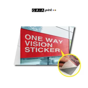 Impresión One Way Vision